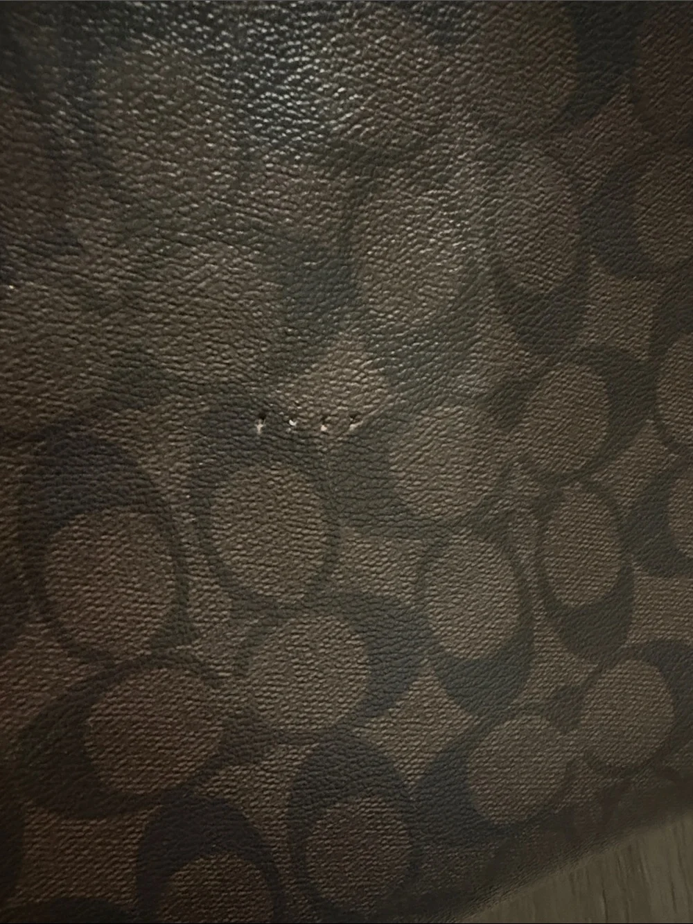 Coach tote brown